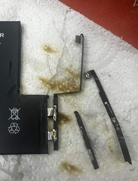 YAN SANAYİ BATARYAYI ORJNAL GİBİ GÖSTEMEK İÇİN YAPILAN İŞLEM